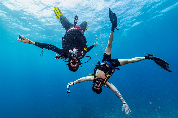 Scuba diving guests